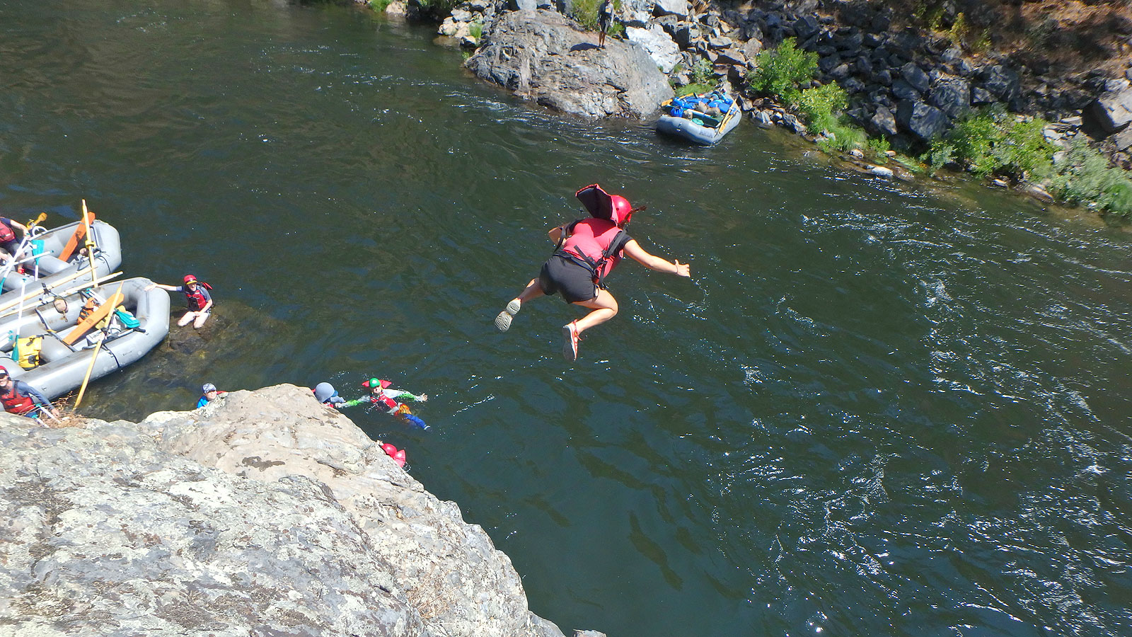 10 things you can only do on the Tuolumne (jump off a rock)