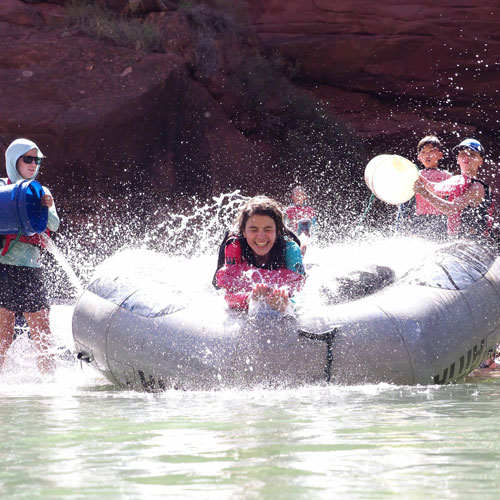 Boat slide! (and stay cool)