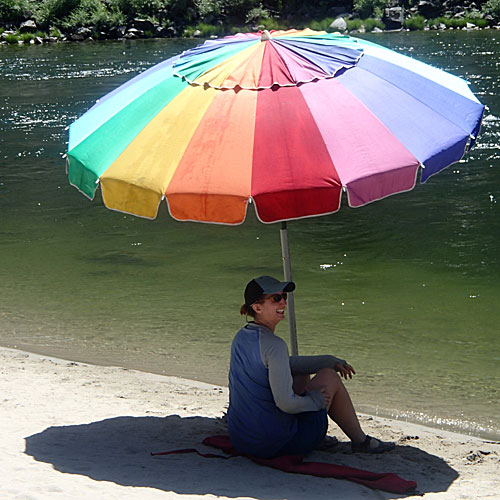 Find some shade! (and stay cool)